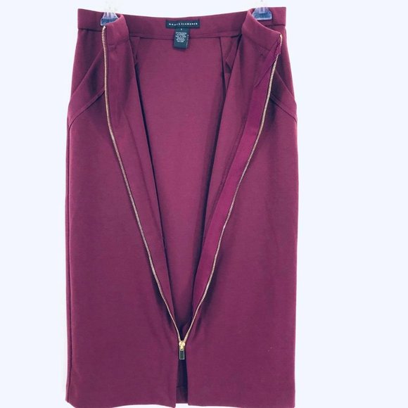 Grace Elements Woman’s Sz S Skirt Purple Pencil - Picture 5 of 8
